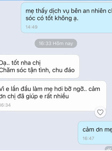  Mẹ Bơ đồng hành cùng an nhiên spa mẹ và bé