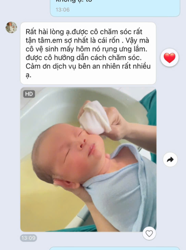 Mẹ thuý đồng hành cùng an nhiên spa