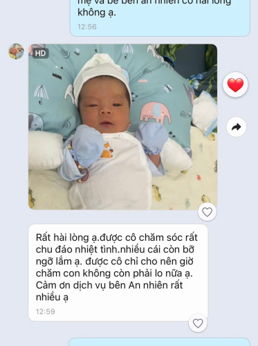 Mẹ huyền đồng hành cùng an nhiên spa