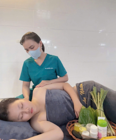 mẹ và bé spa an nhiên